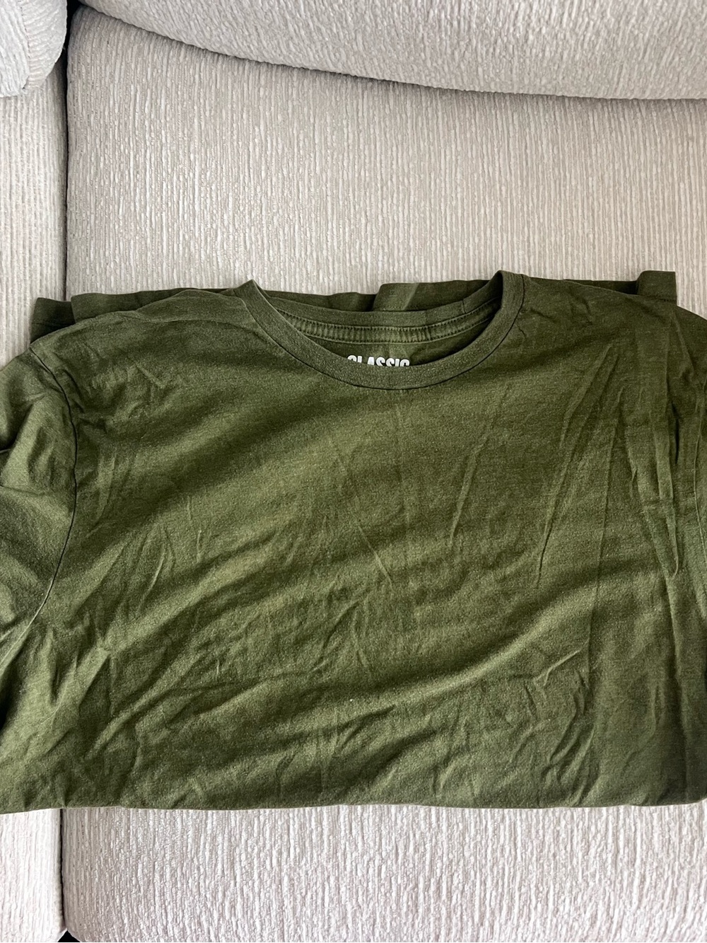 Old Navy Classic Men's Crew Neck T-Shirt - Olive Green